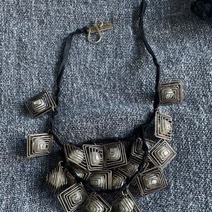 Geometric Gold Necklace